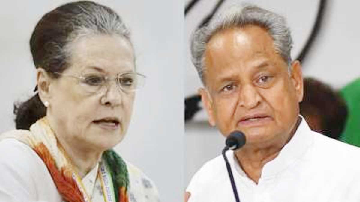 सोनिया ने रिपोर्ट पर लिया एक्शन, गहलोत के करीबियों को भेजा कारण बताओ नोटिस